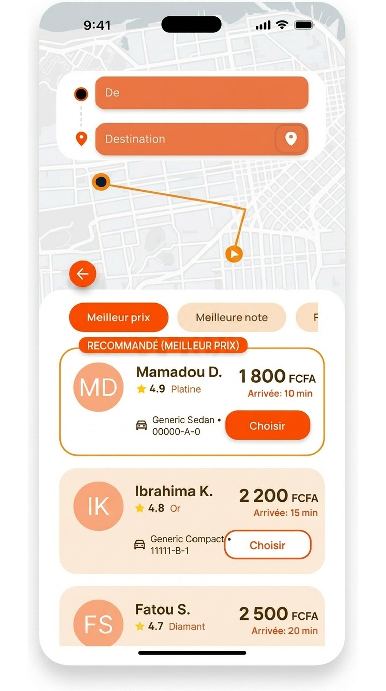 Négociation de prix MOOvi